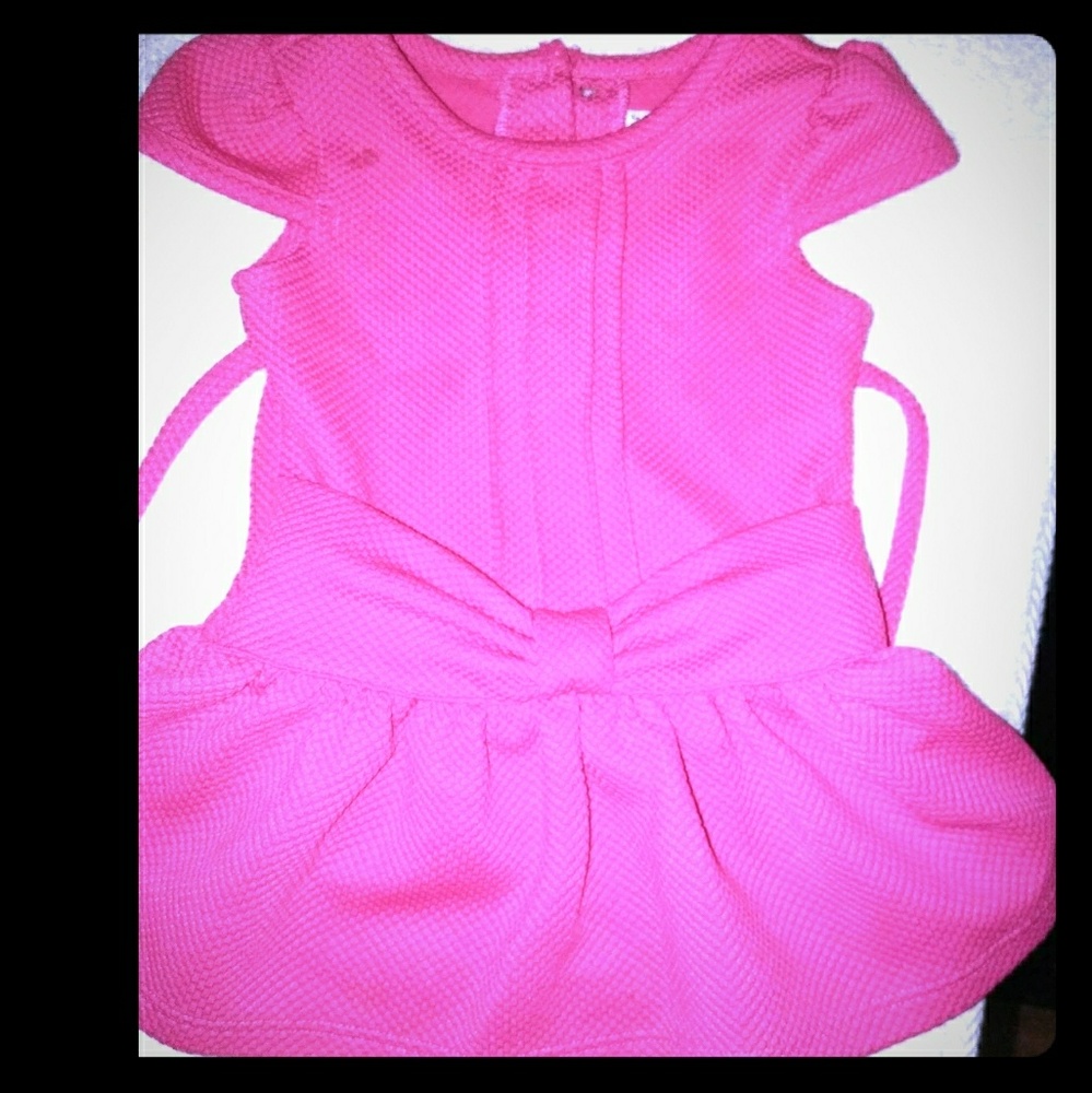 Sweetheart rose 12 months pink dress